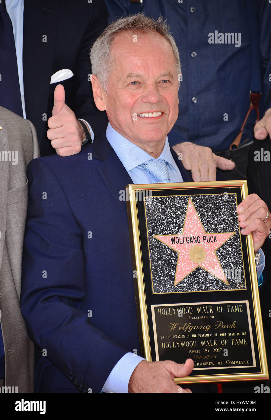 Los Angeles, USA. 26th Apr, 2017. Wolfgang Puck - star 040 Wolfgang