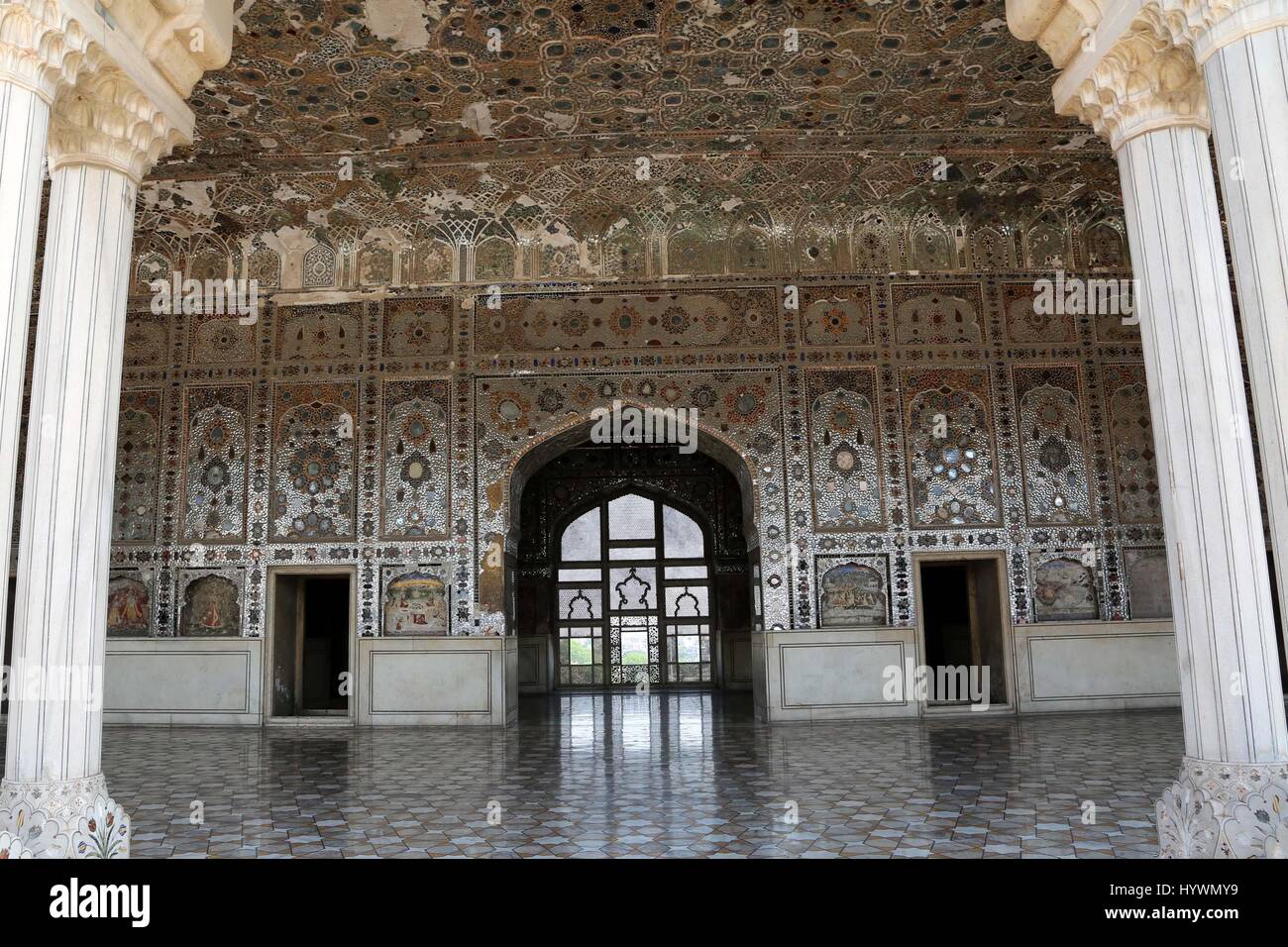 Lahore. 26th Apr, 2017. Photo taken on April 26, 2017 shows a view of