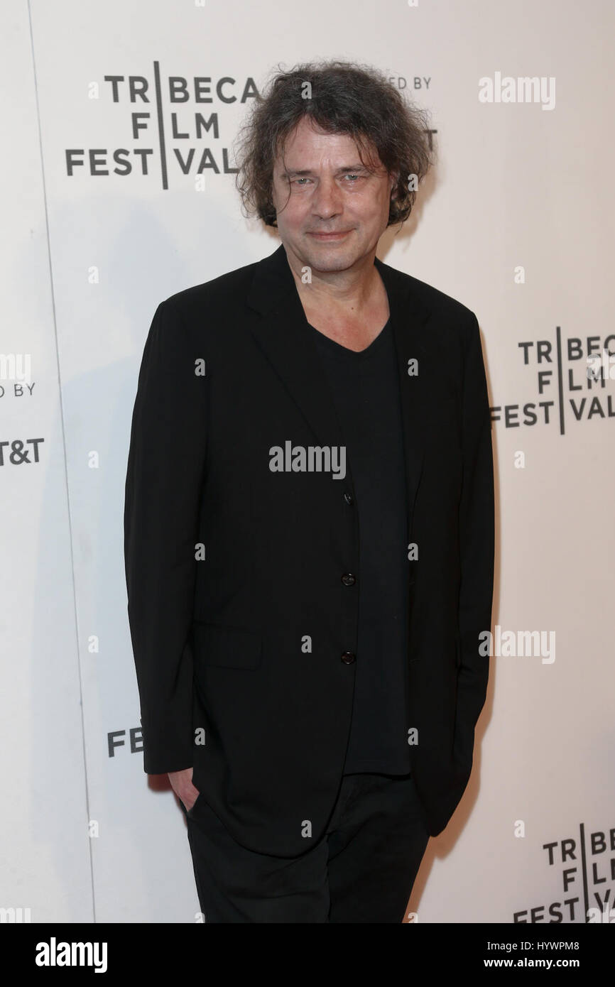 New York, USA. 26th Apr, 2017. David Leveaux attends 'The Exception' screening at BMCC at PAC during the 2017 Tribeca Film Festival on April 26, 2017 in New York, USA. Credit: AKPhoto/Alamy Live News Stock Photo