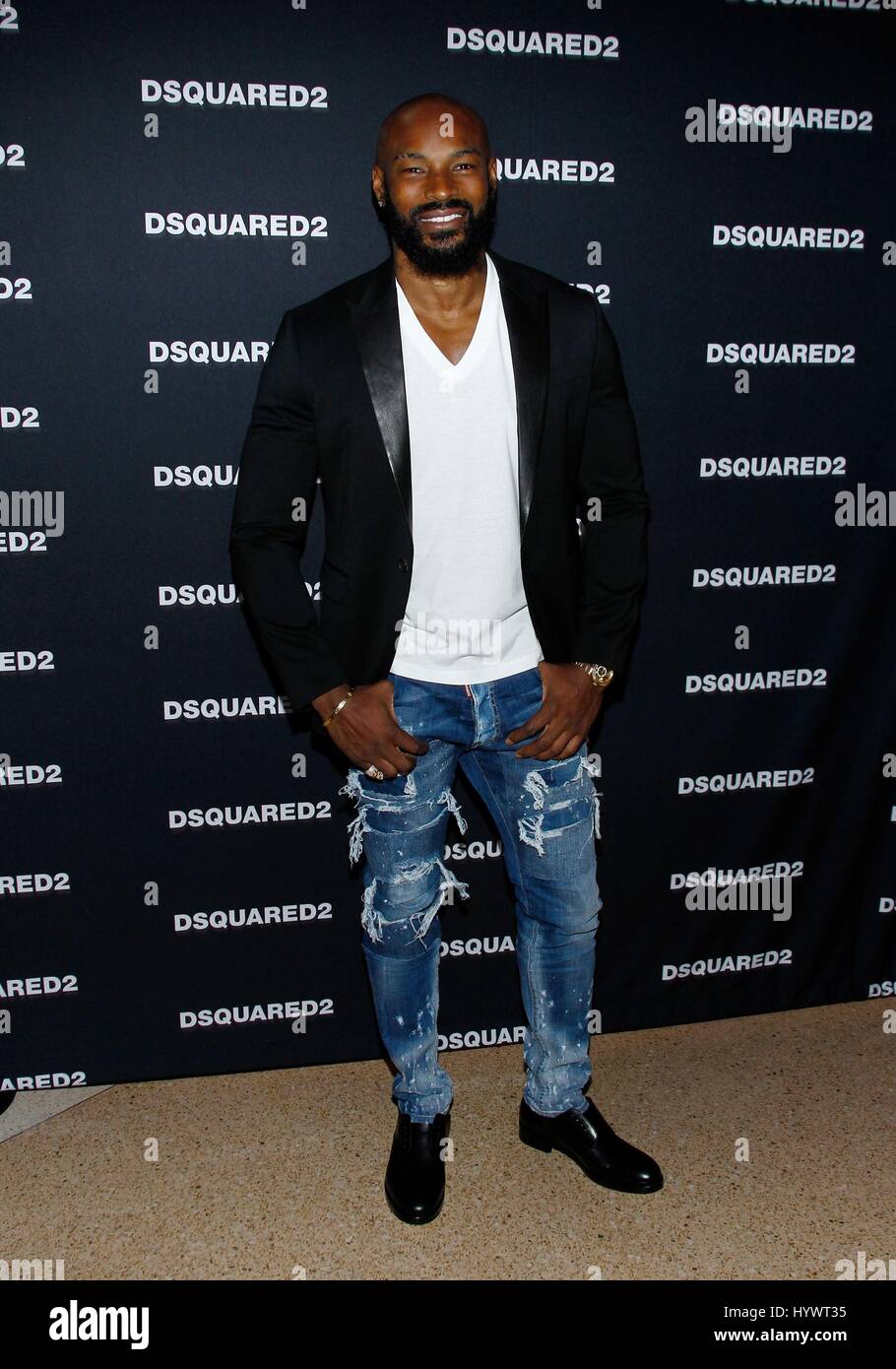 Las Vegas, NV, USA. 6th Apr, 2017. Tyson Beckford at arrivals for DSQUARED2  Grand Opening Party,