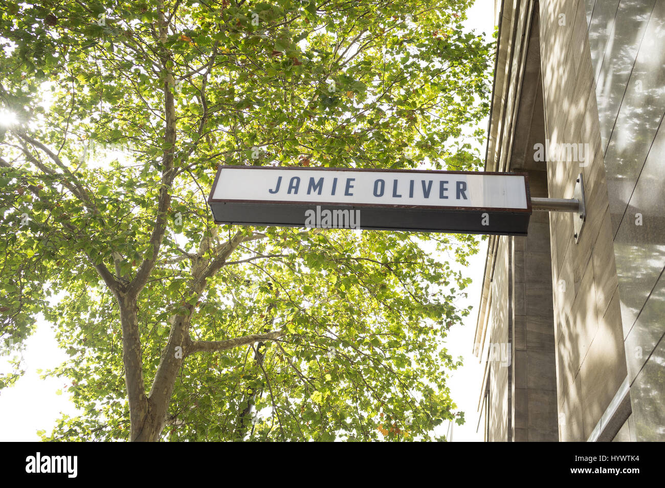Adelaide, Australia. 7th Apr, 2017. Pictured Jamie Oliver restaurant in Adelaide. British celebrity chef Jamie Oliver has bought back the six Jamie's Italian Australian restaurants by the owner the Keystone Hospitality Group which has gone into receivership with debts of Aus $80 million Credit: amer ghazzal/Alamy Live News Stock Photo