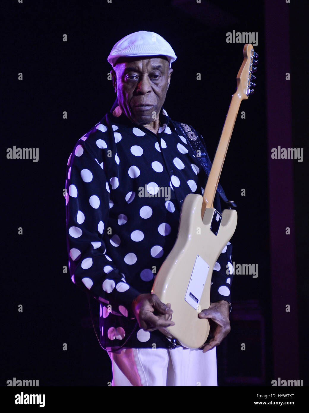 Pompano Beach FL, USA. 06th Apr, 2017. Buddy Guy performs at The