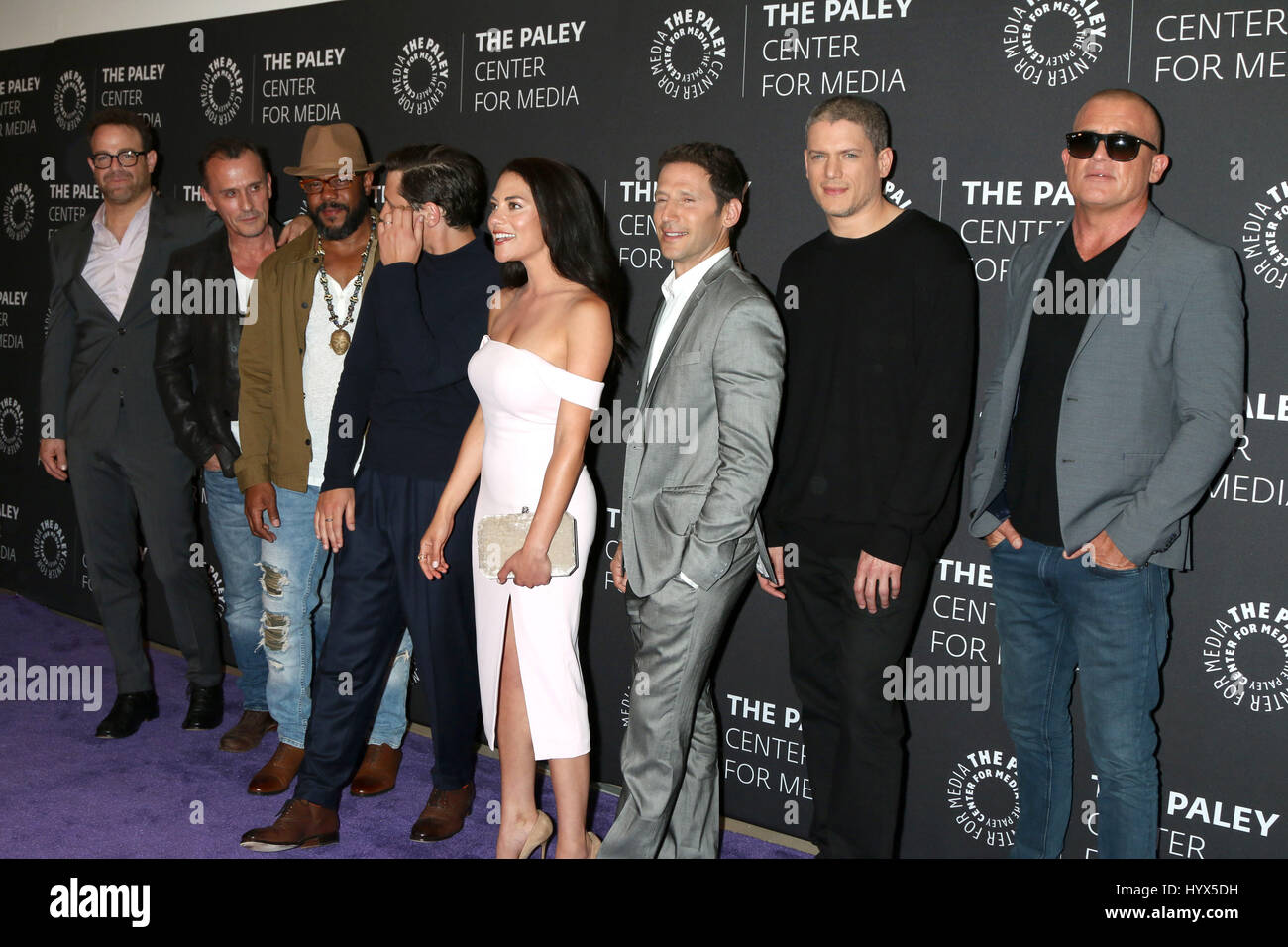 Beverly Hills, CA, USA. 29th Mar, 2017. LOS ANGELES - MAR 29: Prison Break cast, Dominic Purcel, Wentworth Miller at the ''Prison Break'' - 2017 PaleyLive LA Spring Season at Paley Center for Media on March 29, 2017 in Beverly Hills, CA Credit: Kathy Hutchins/via ZUMA Wire/ZUMA Wire/Alamy Live News Stock Photo