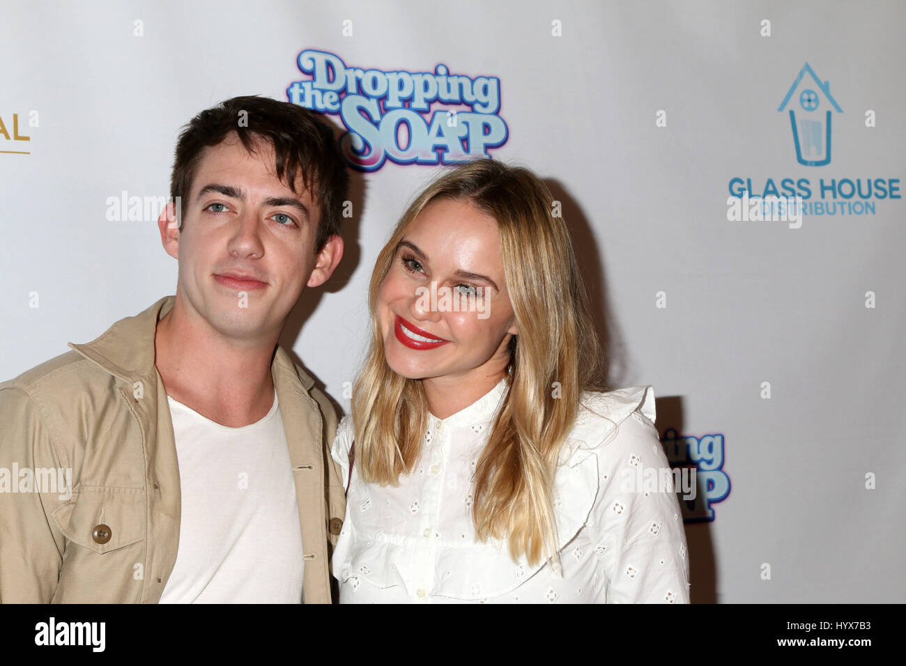 Beverly Hills, CA, USA. 7th Mar, 2017. LOS ANGELES - MAR 7: Kevin McHale, Becca Tobin at the ''Dropping the Soap'' Premiere at Writer's Guild Theater on March 7, 2017 in Beverly Hills, CA Credit: Kathy Hutchins/via ZUMA Wire/ZUMA Wire/Alamy Live News Stock Photo