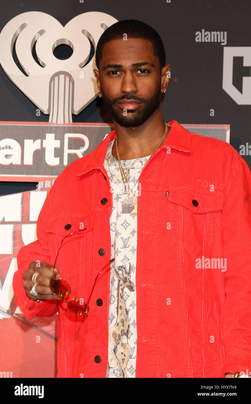 Los Angeles, CA, USA. 5th Mar, 2017. LOS ANGELES - MAR 5: Big Sean at the 2017 iHeart Music Awards at Forum on March 5, 2017 in Los Angeles, CA Credit: Kathy Hutchins/via ZUMA Wire/ZUMA Wire/Alamy Live News Stock Photo