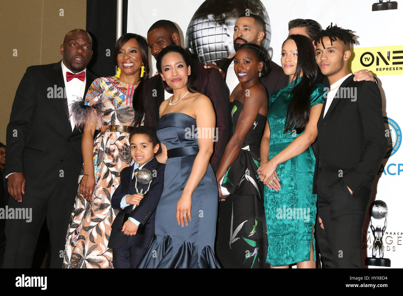 Pasadena, CA, USA. 12th Feb, 2017. LOS ANGELES FEB 11 Queen Sugar Cast members at the 48th