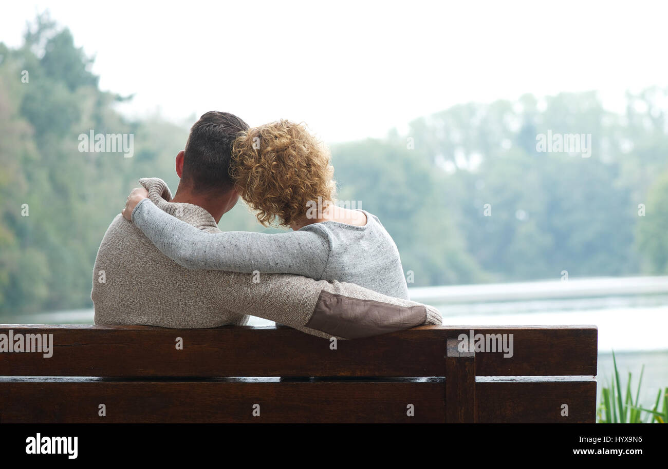 Couple middle aged and rear view hi-res stock photography and images ...