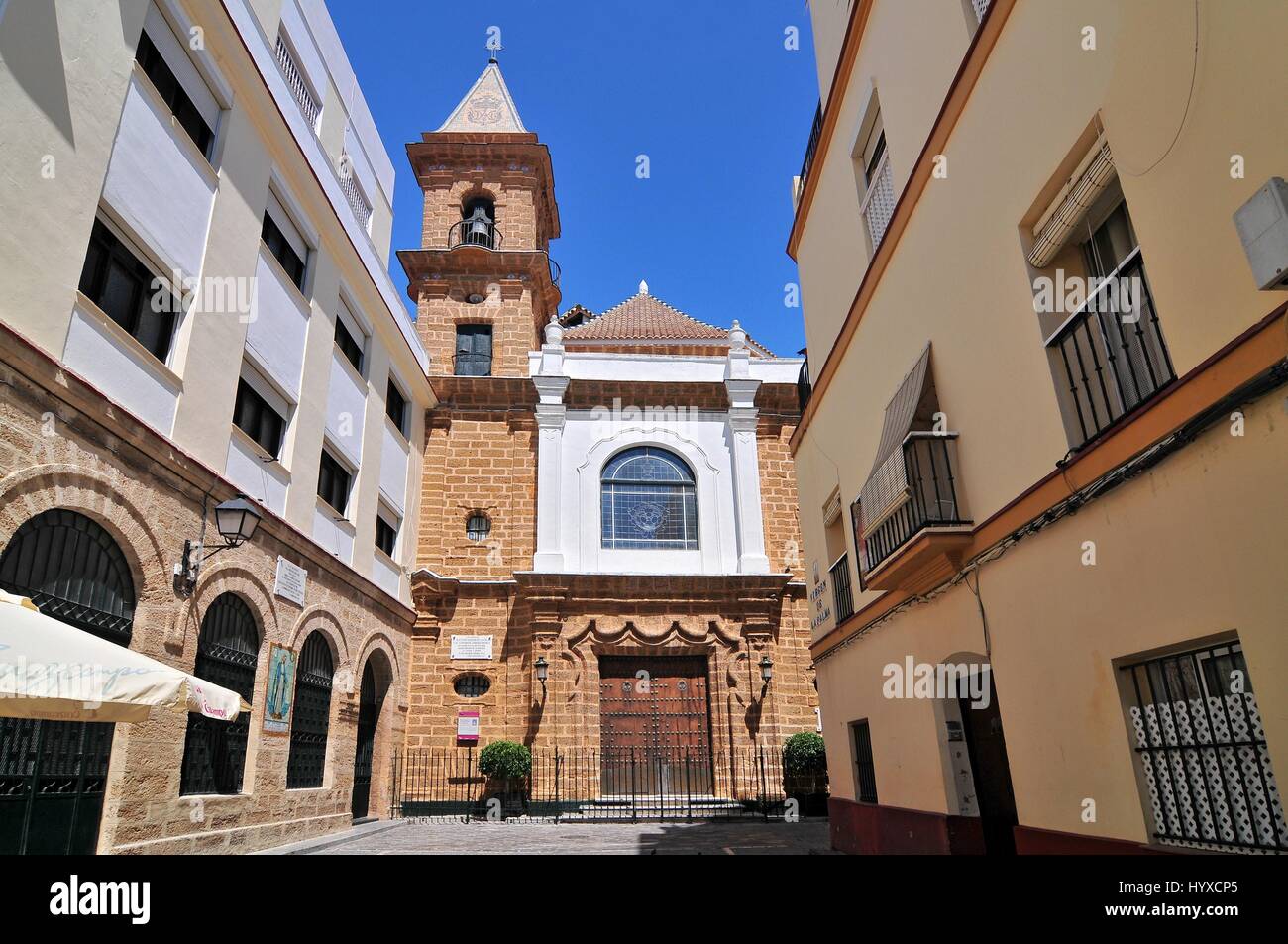Church of La Palma Cadiz Andalusia Spain Stock Photo