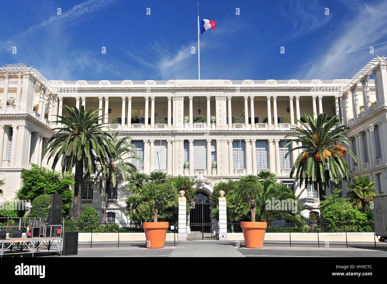 Palais des Ducs de savoie, Nice, French Riviera, Provence, France Stock Photo