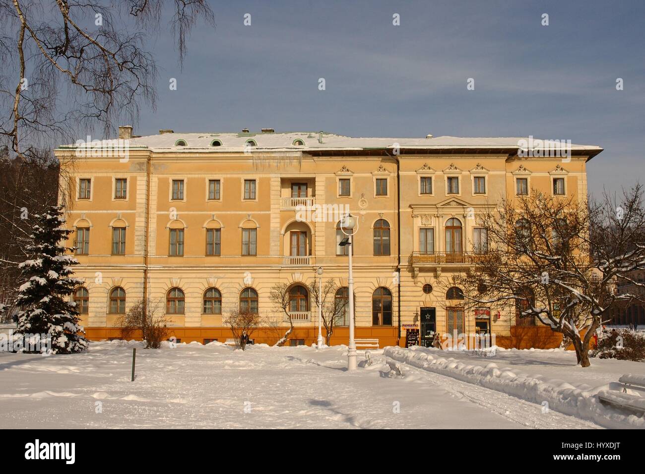 Poland, Krynica, The Old Spa House Stock Photo