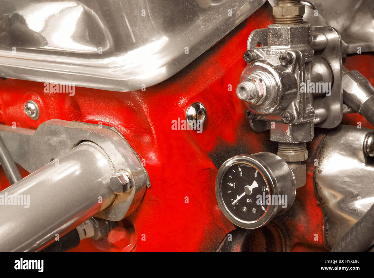 air compressor valve closeup Stock Photo Alamy