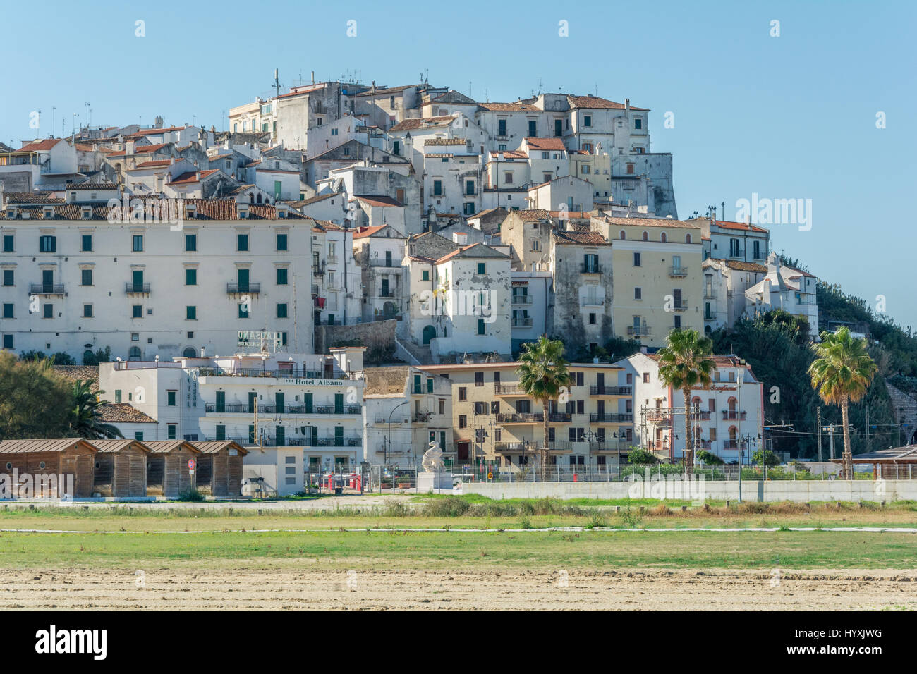 Panoramic sight in Rodi Garganico, Foggia Province, Puglia, Italy Stock Photo