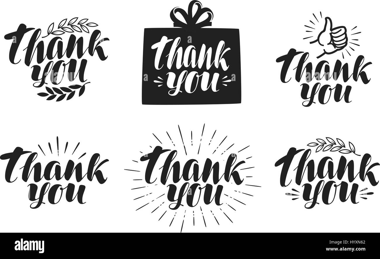 Thank you Black and White Stock Photos & Images - Alamy