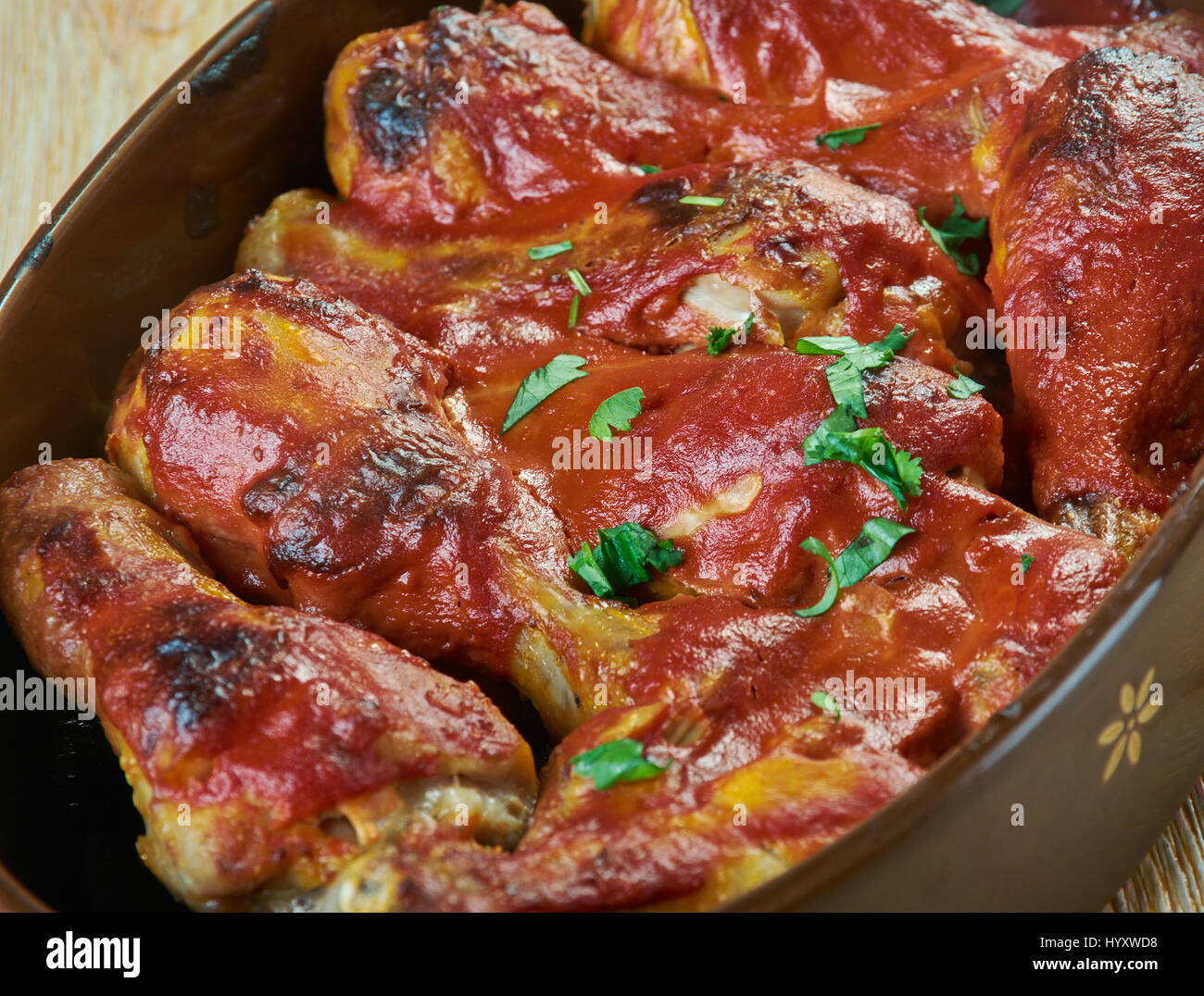 Royal Chicken Cooked in Yoghurt shahi murgh Stock Photo Alamy