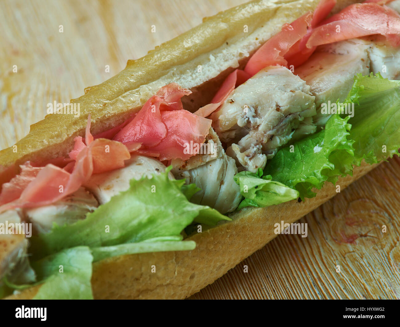 Spiedie sandwich local to Binghamton in the central Southern Tier of