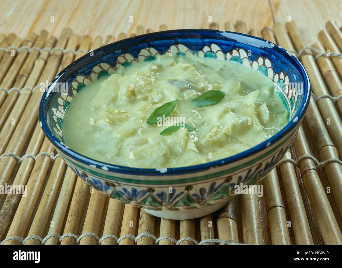 Perugu Pachadi , South Indian cuisine.yogurt based dip that includes vegetables such as tomato