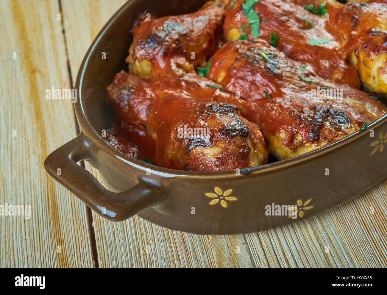 Royal Chicken Cooked in Yoghurt shahi murgh Stock Photo Alamy