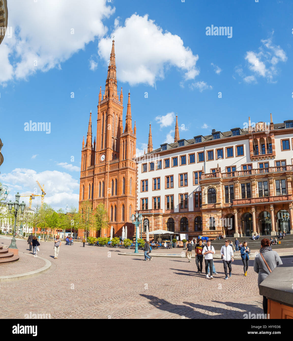 Marktkirche wiesbaden hires stock photography and images Alamy