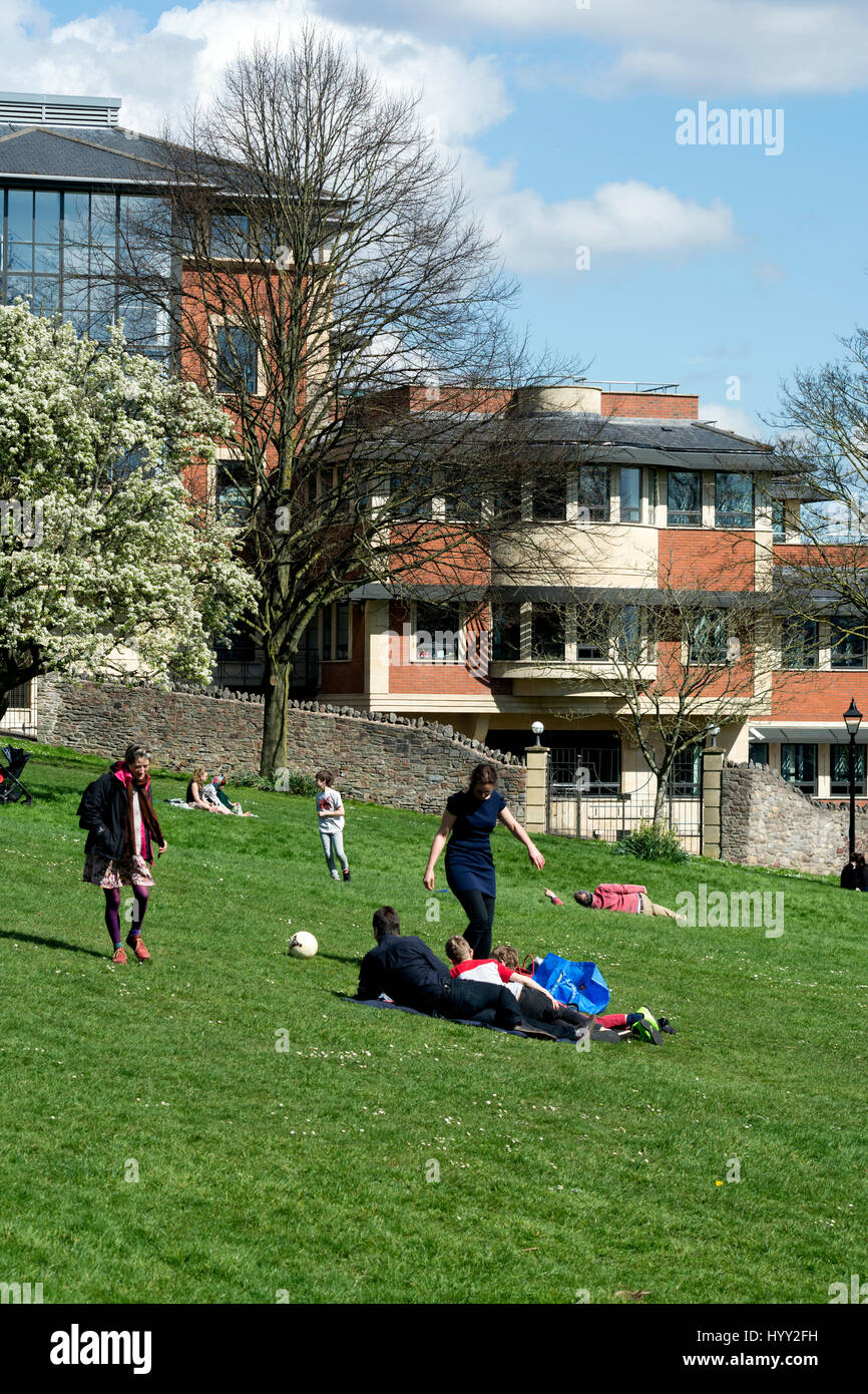 Brandon Hill, Bristol, UK Stock Photo Alamy