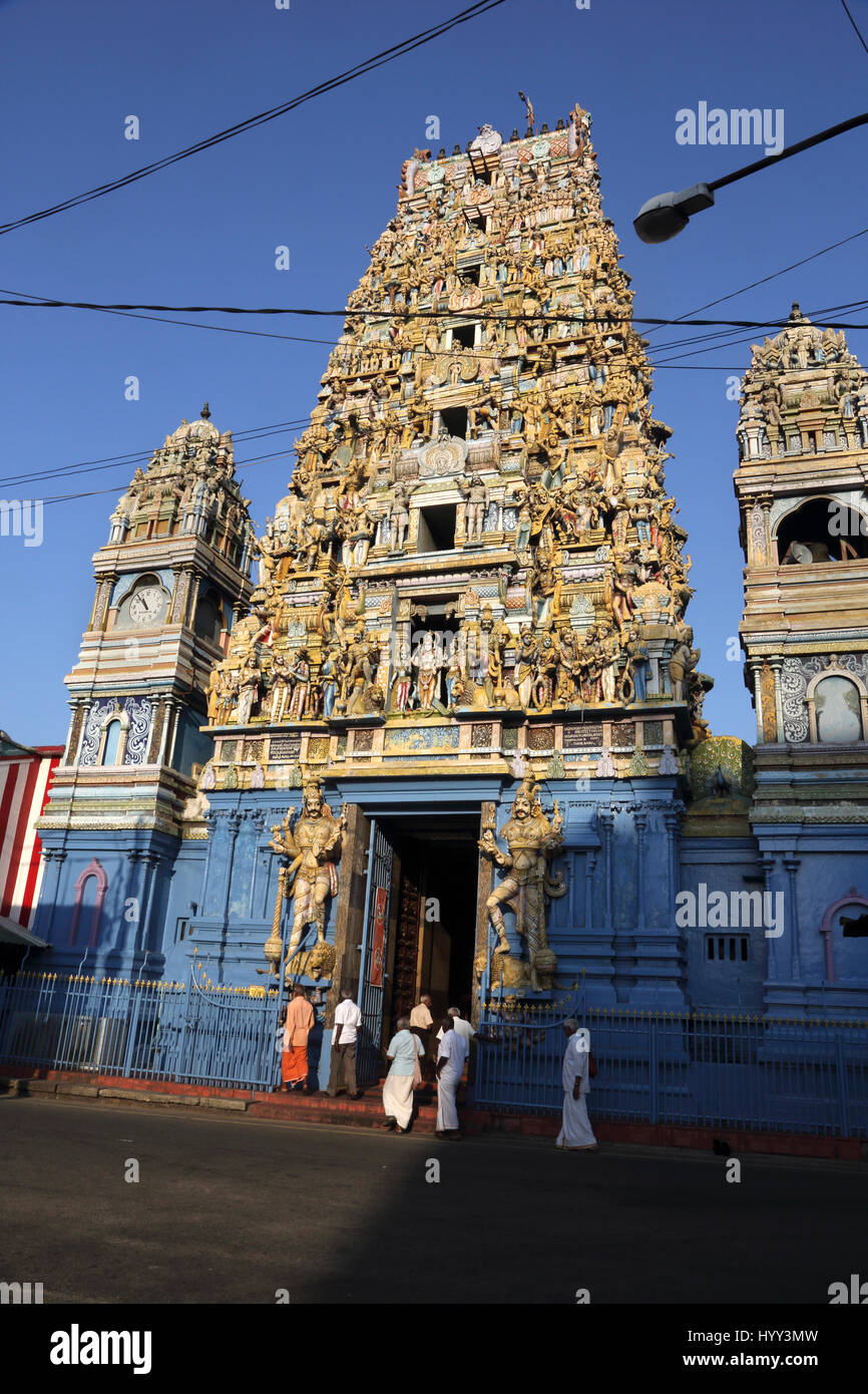 Pettah Colombo Sri Lanka New Kathiresan Kovil Temple Dedicated To War ...