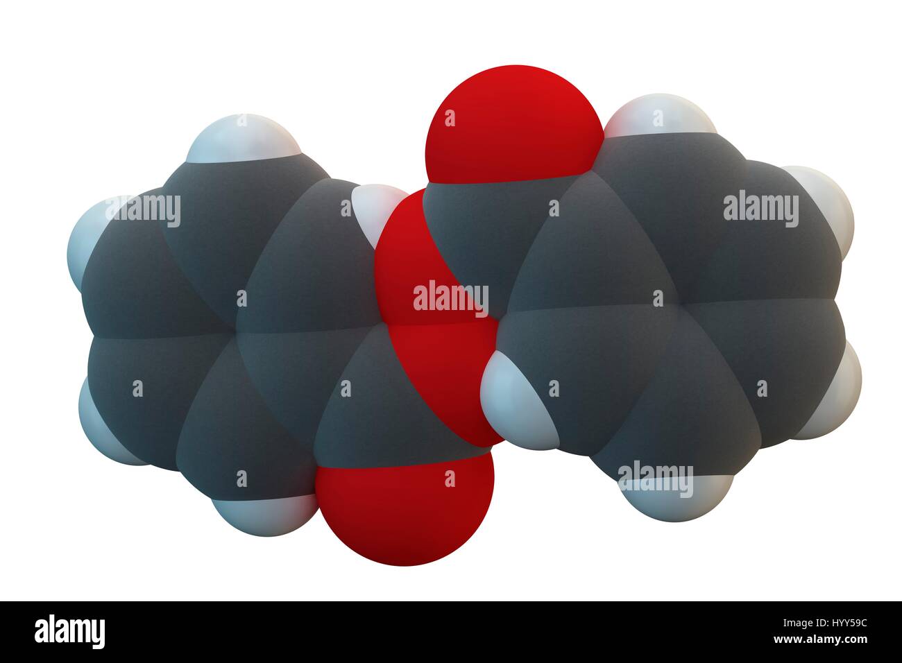 Benzoyl Peroxide Acne Treatment Drug Molecule Also Used To Dye