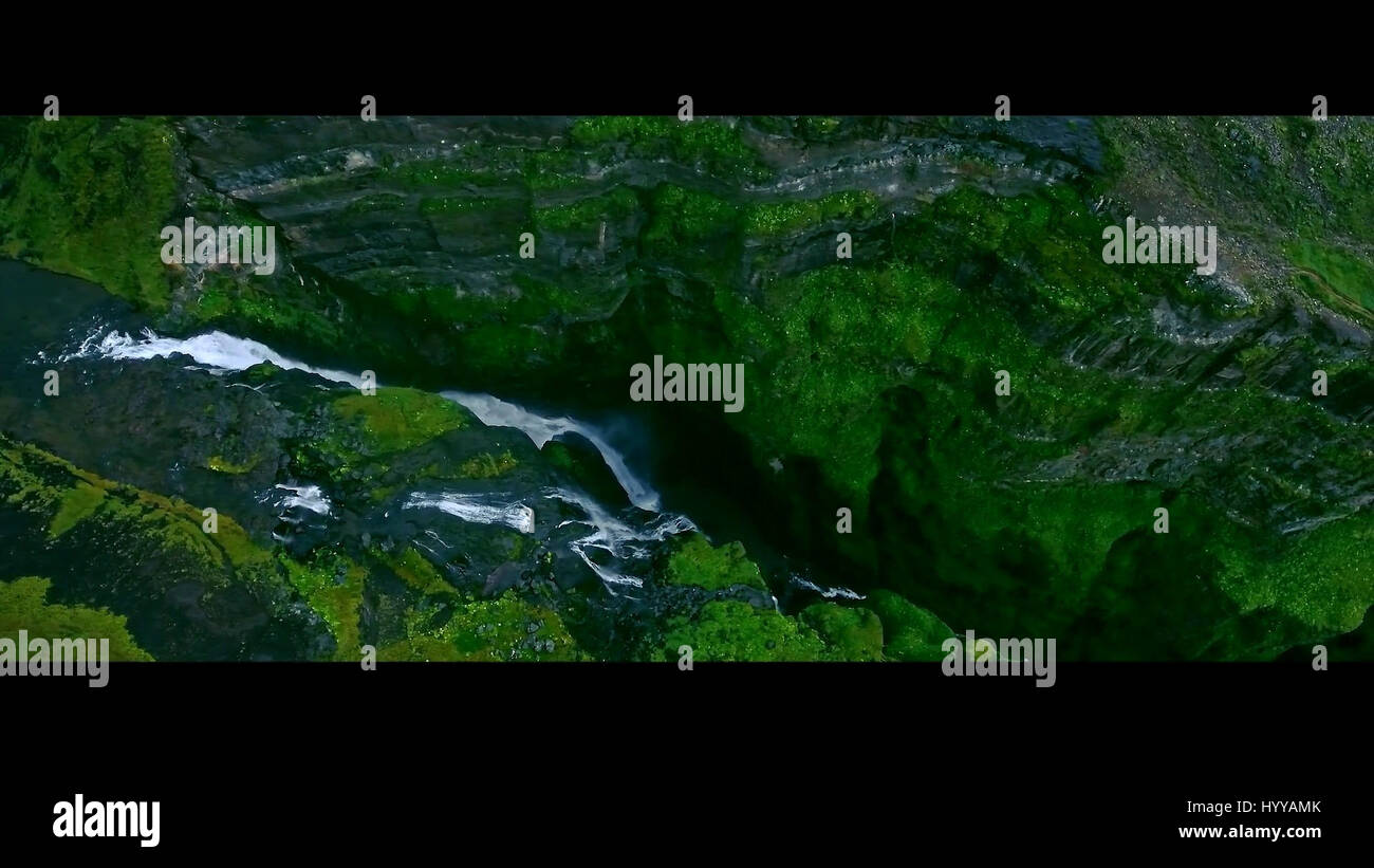 Iceland. SPECTACULAR drone footage has captured the incredible beauty ...