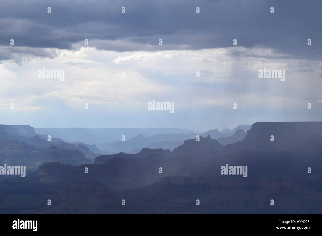 Stormy Weather at the Grand Canyon Stock Photo - Alamy
