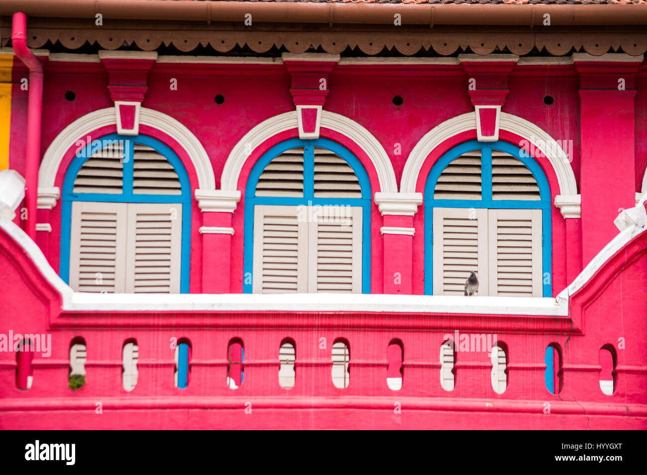 Balcony At Shophouse High Resolution Stock Photography and Images 
