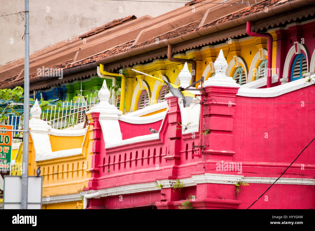 Balcony At Shophouse High Resolution Stock Photography and Images 