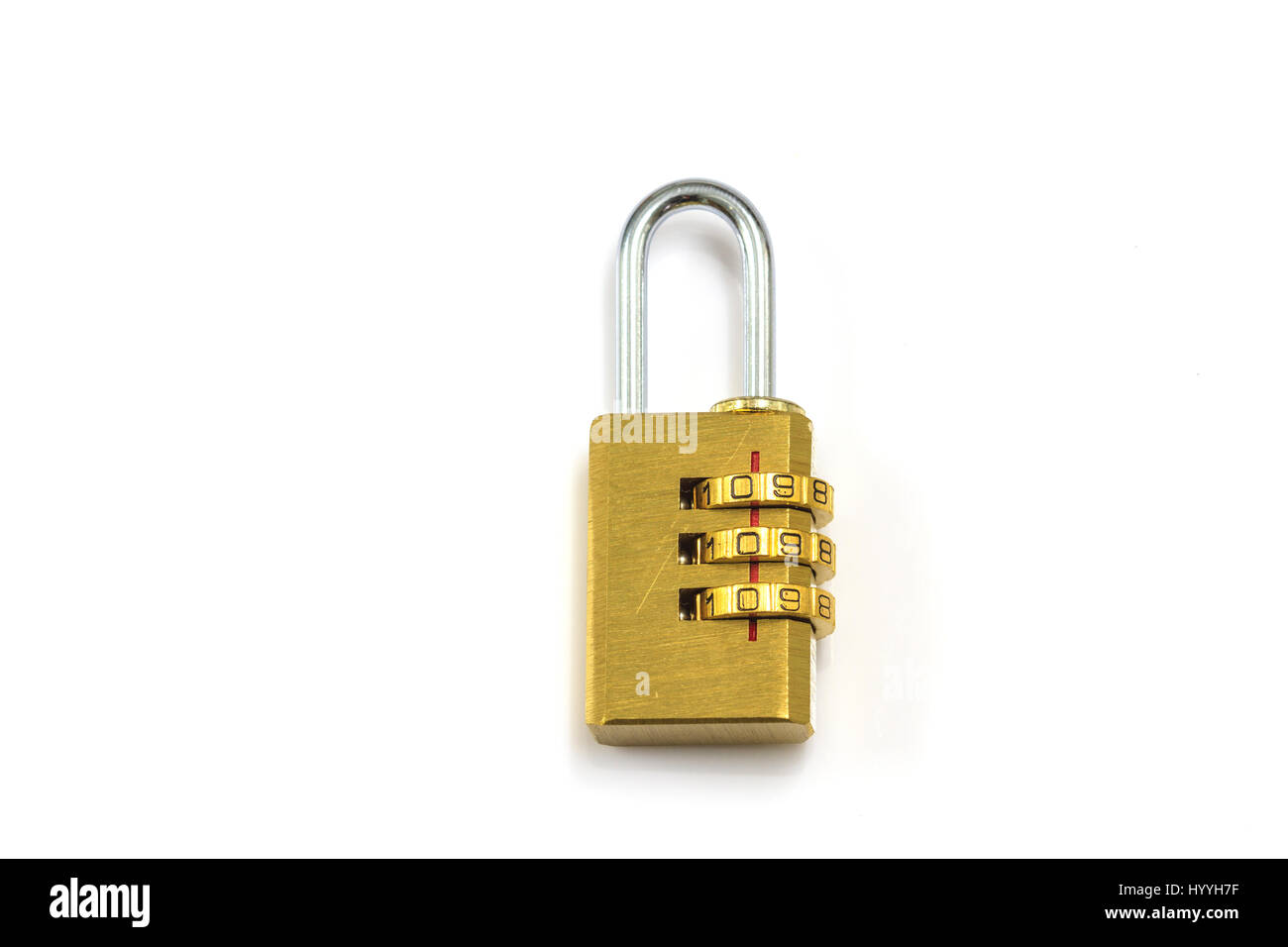 Combination codes padlock isolated on white background Stock Photo Alamy