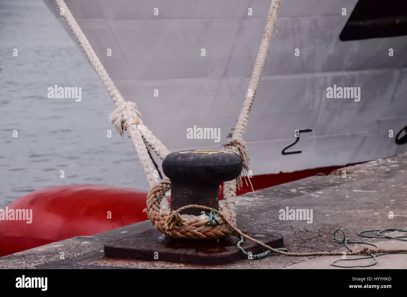 Old Vintage Naval Rope Stock Photo - Alamy