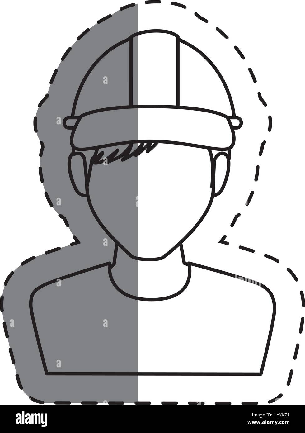 mechanic worker avatar character vector illustration design Stock ...