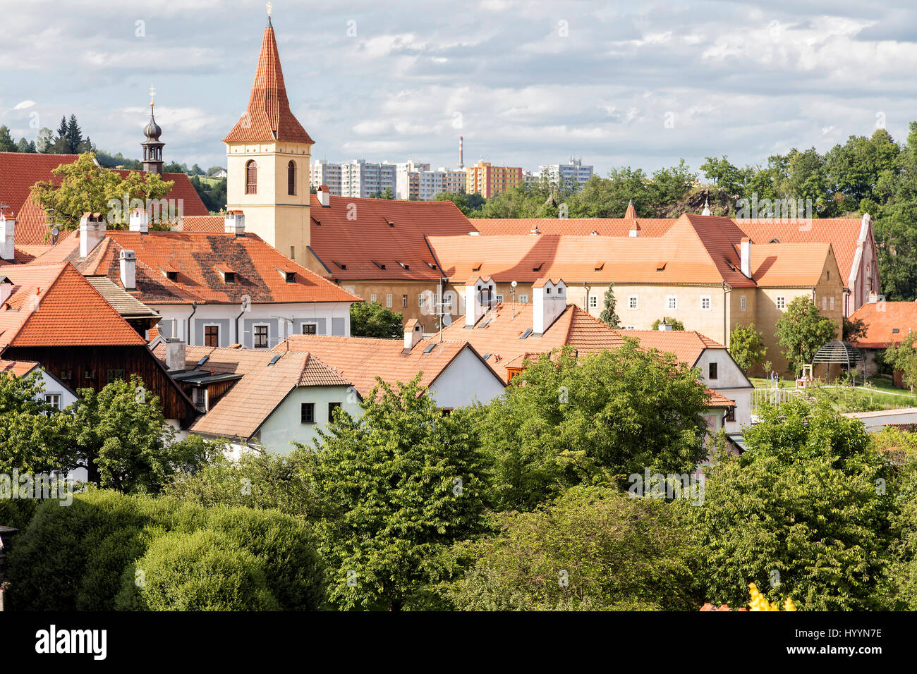 Cesky Krumlov, South Bohemia, Czech Republic Stock Photo