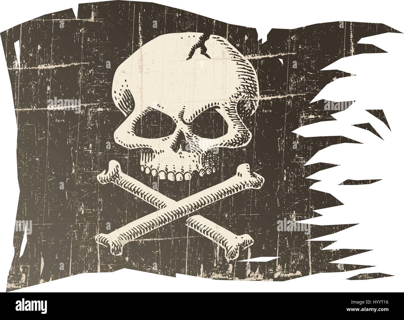 Pirate Skull. Vector Illustration Stock Vector Image & Art - Alamy