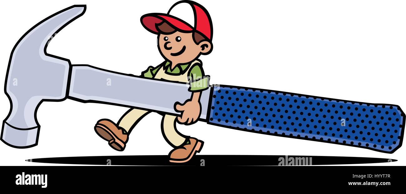 Hammer vector vectors hires stock photography and images Alamy