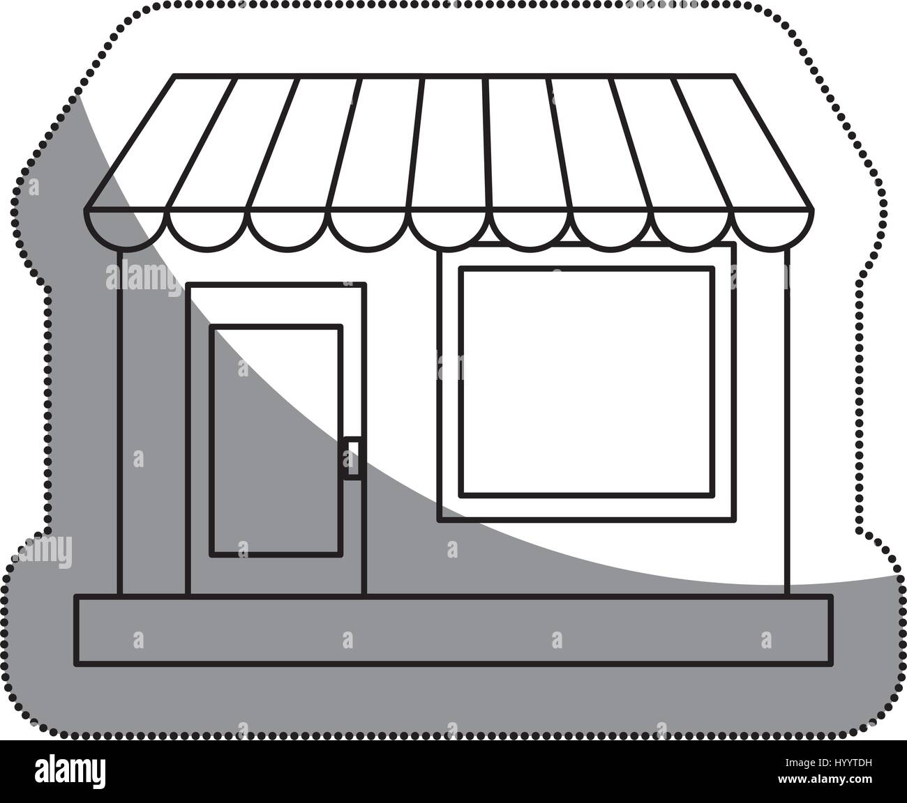 store building front isolated icon Stock Vector Image & Art - Alamy