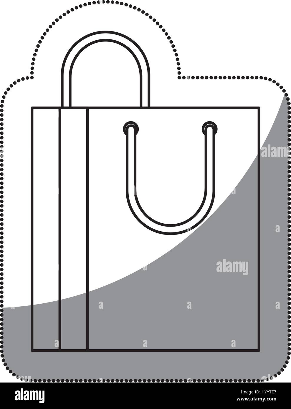 shopping bag isolated icon Stock Vector Image & Art - Alamy