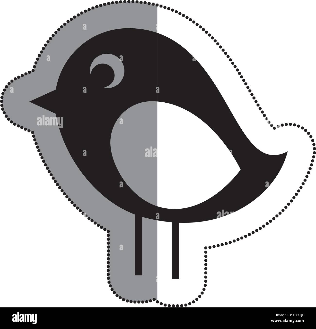 cute bird isolated icon Stock Vector Image & Art - Alamy