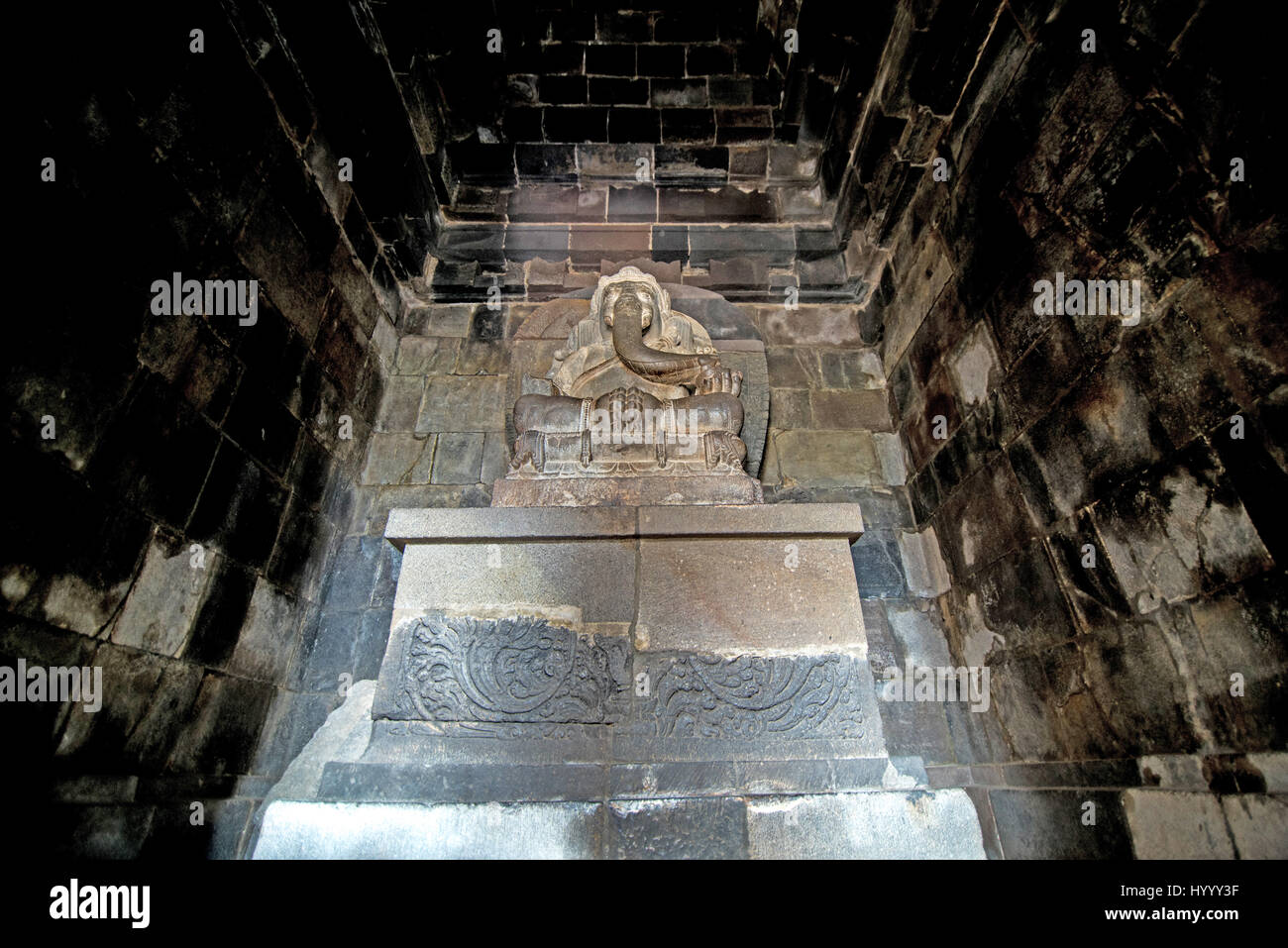 Candi Prambanan temple, Yogyakarta, Indonesia UNESCO World Heritage Site Stock Photo