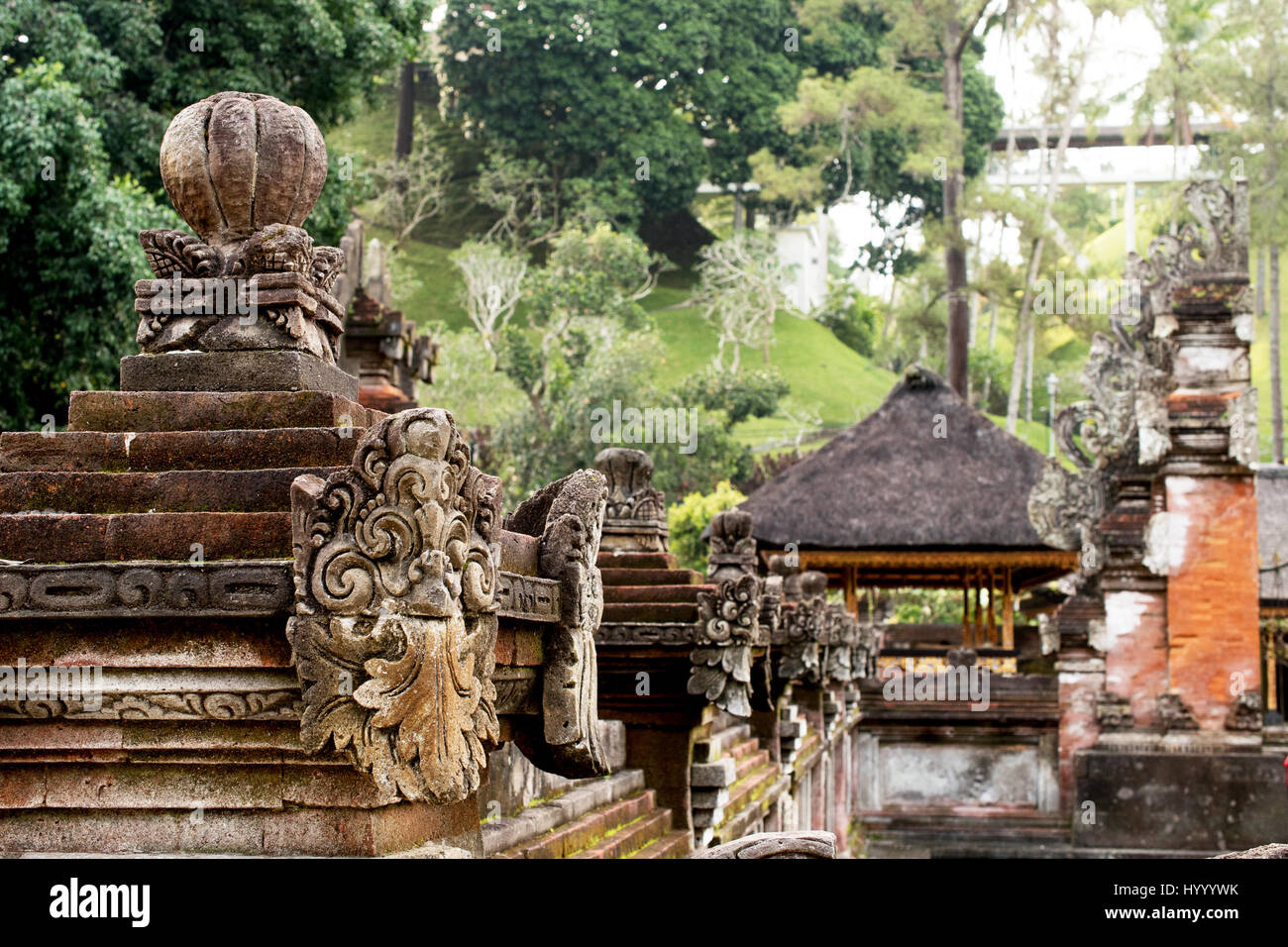 Royal Palace, Ubud Bali, Indonesia, UNESCO World Heritage Centre Stock Photo
