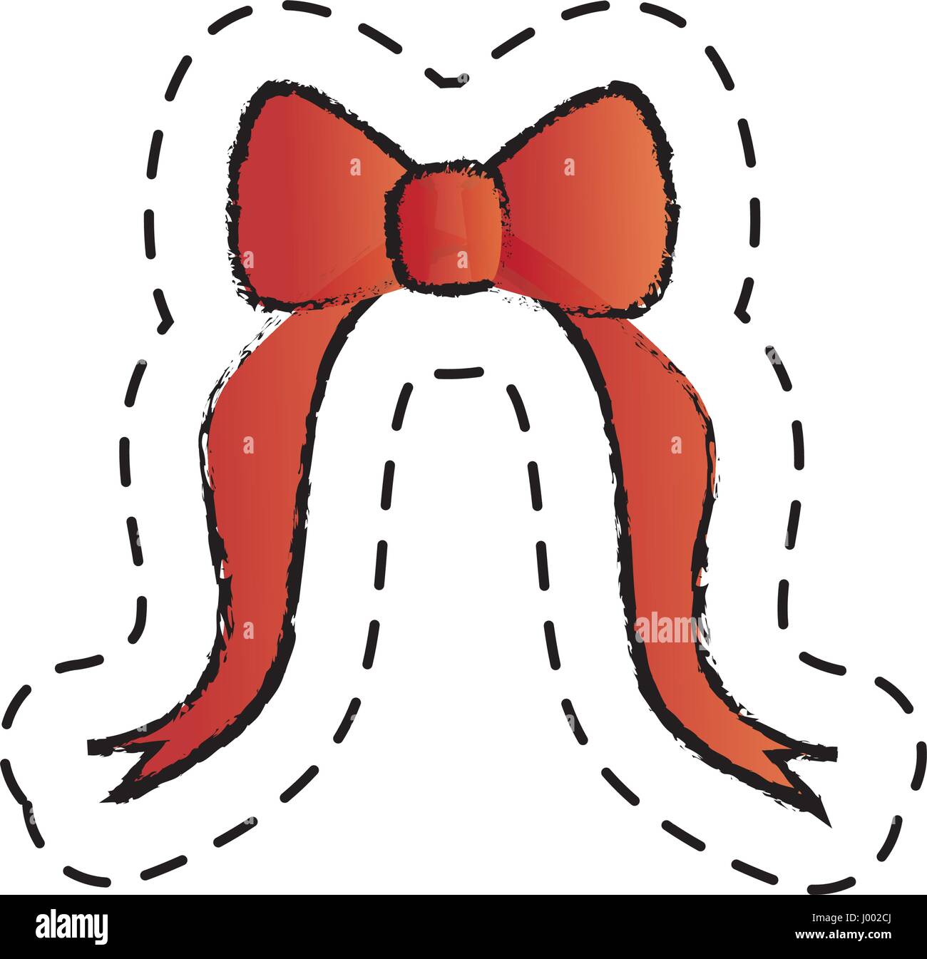 bow ribbon isolated icon Stock Vector Image & Art - Alamy