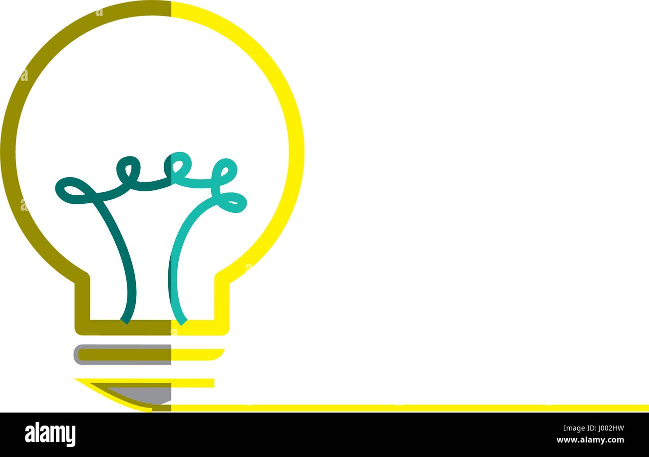 bulb light isolated icon Stock Vector Image & Art - Alamy