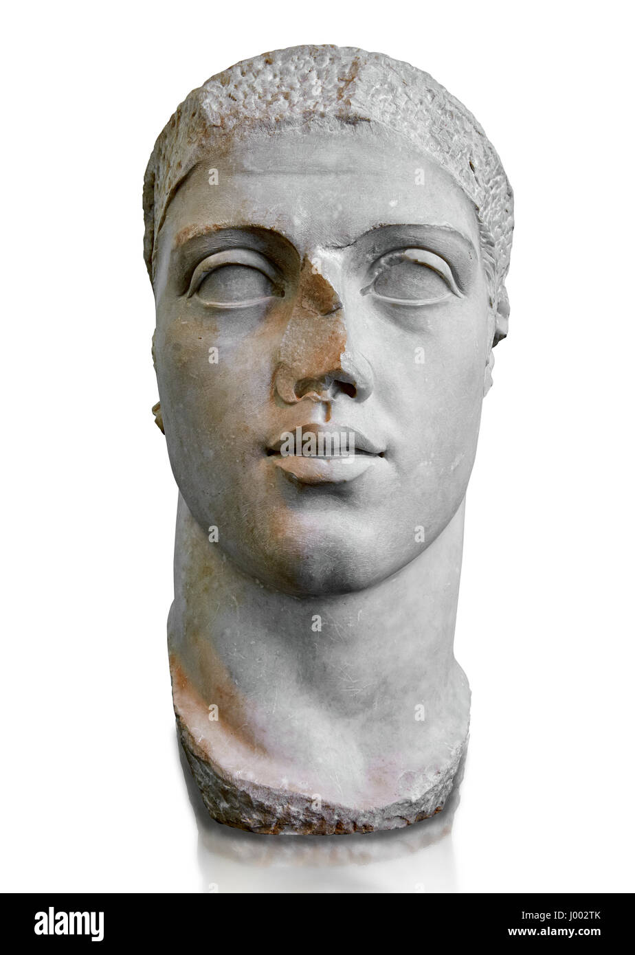 Roman sculpture bust of Alexander Severus made between 222 and 235 AD