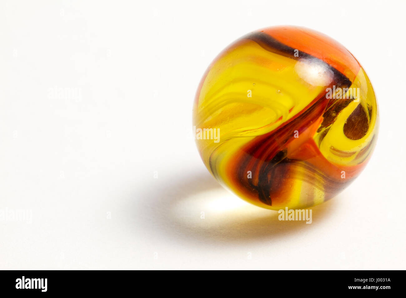 Yellow & Orange Swirl Marble Stock Photo Alamy