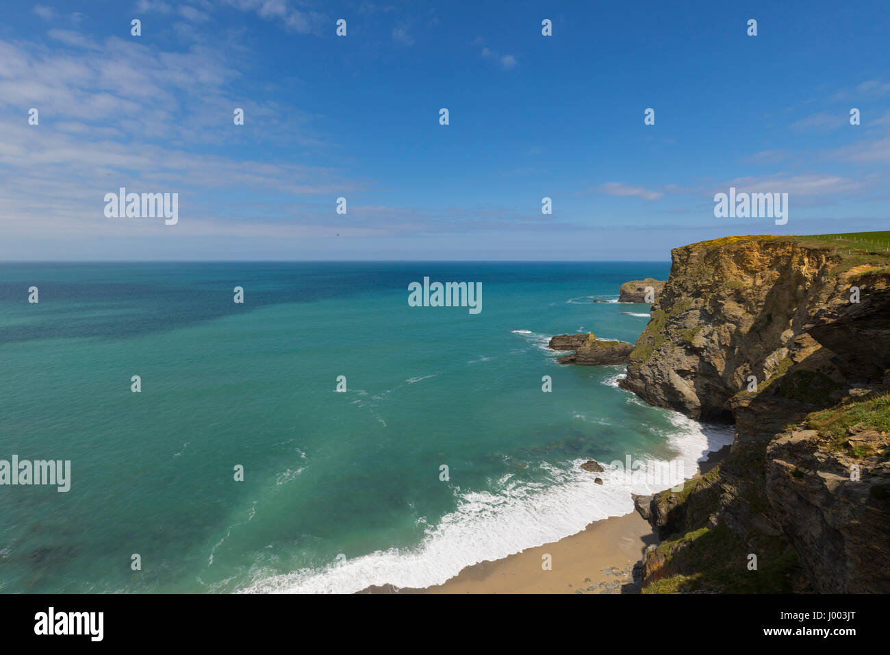 North Cliff, Cornwall, England Stock Photo - Alamy