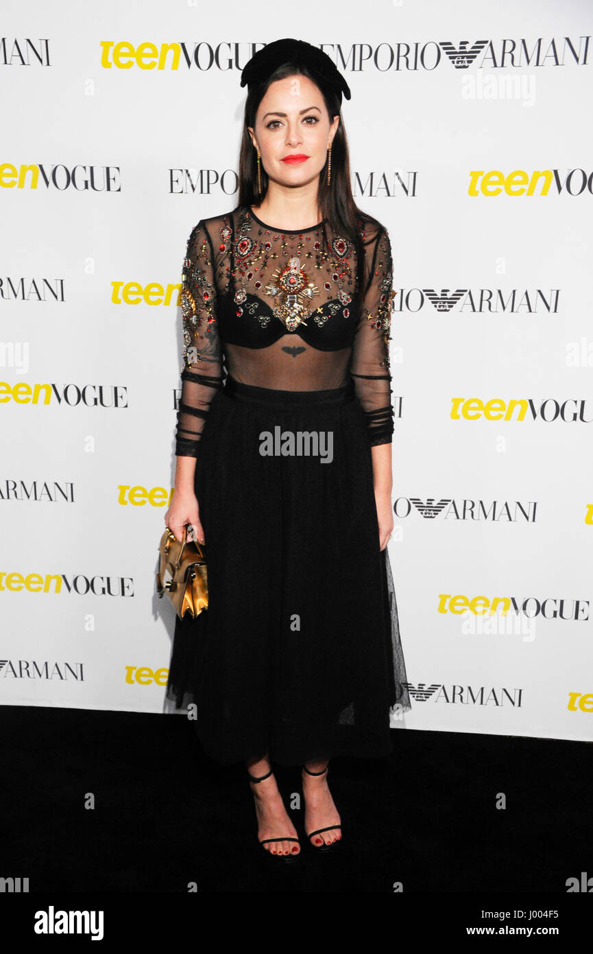 Sophia Amoruso attends the Teen Vogue Young Hollywood Issue Party on October 2nd, 2015 in Beverly Hills, California. Stock Photo