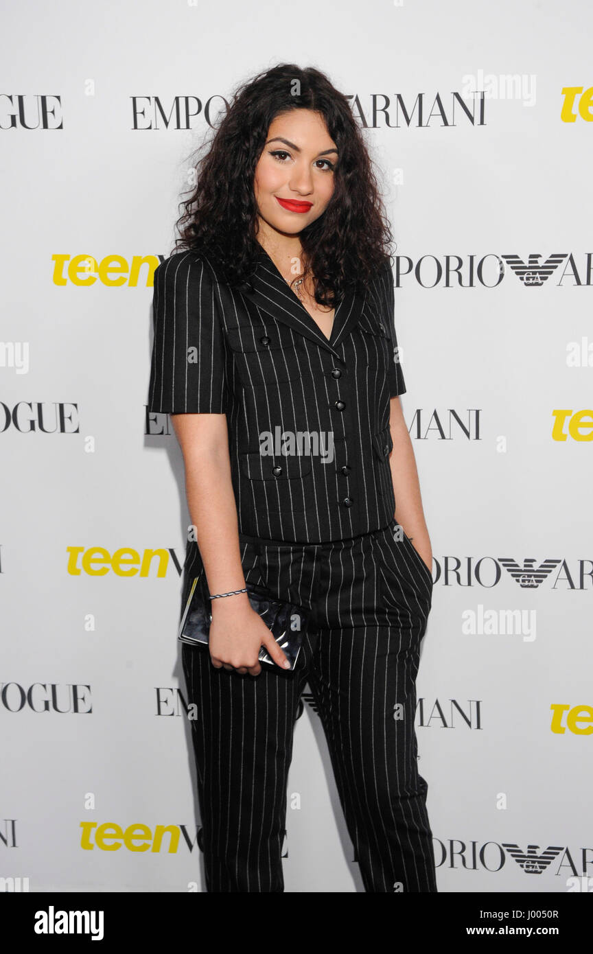 Singer Alessia Cara attends the Teen Vogue Young Hollywood Issue Party ...