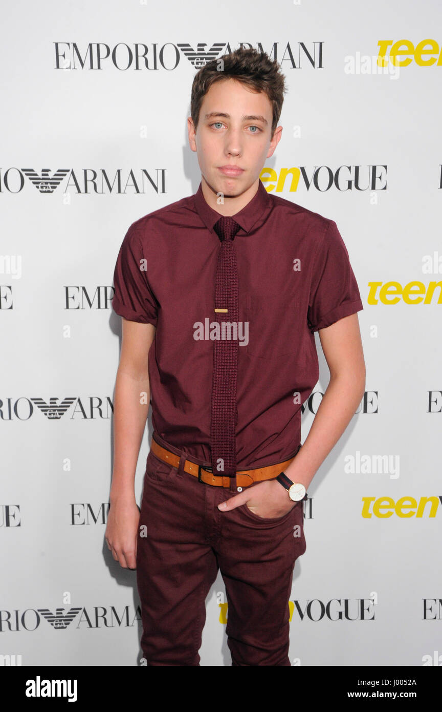 Ryan Lee attends the Teen Vogue Young Hollywood Issue Party on October 2nd,  2015 in Beverly Hills, California Stock Photo - Alamy