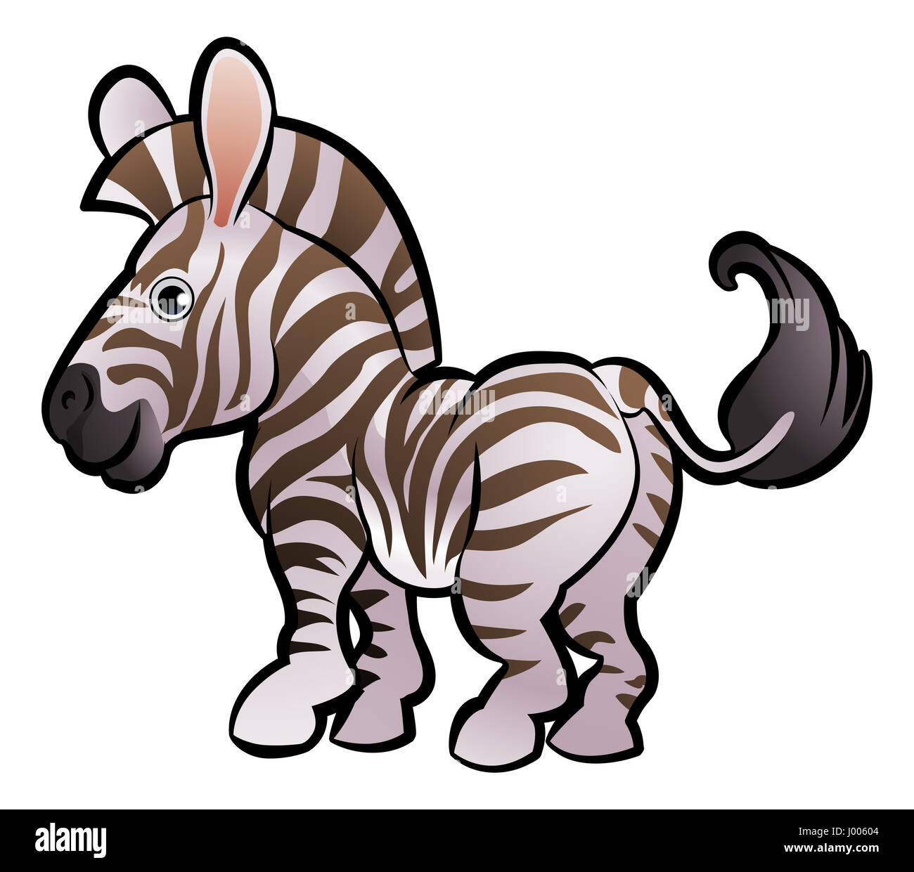 Cartoon zebra hi-res stock photography and images - Alamy