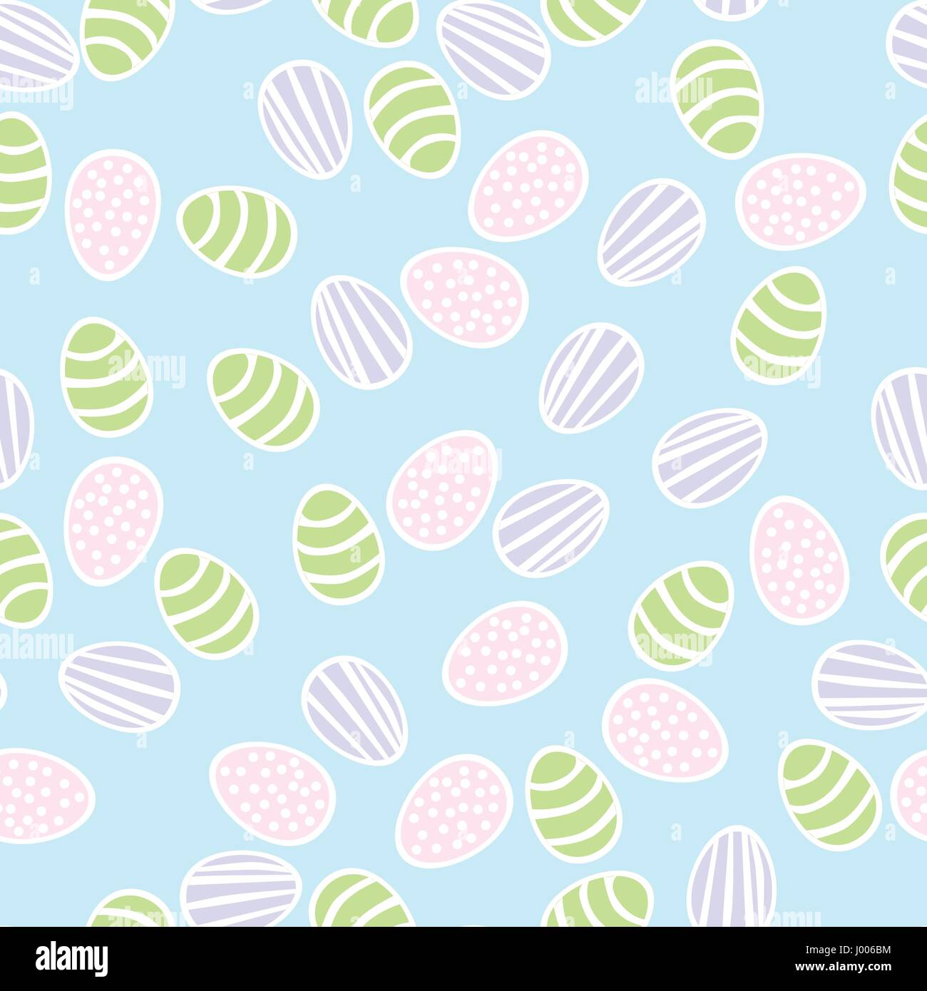 Seamless pattern of Easter eggs Stock Vector Image & Art - Alamy